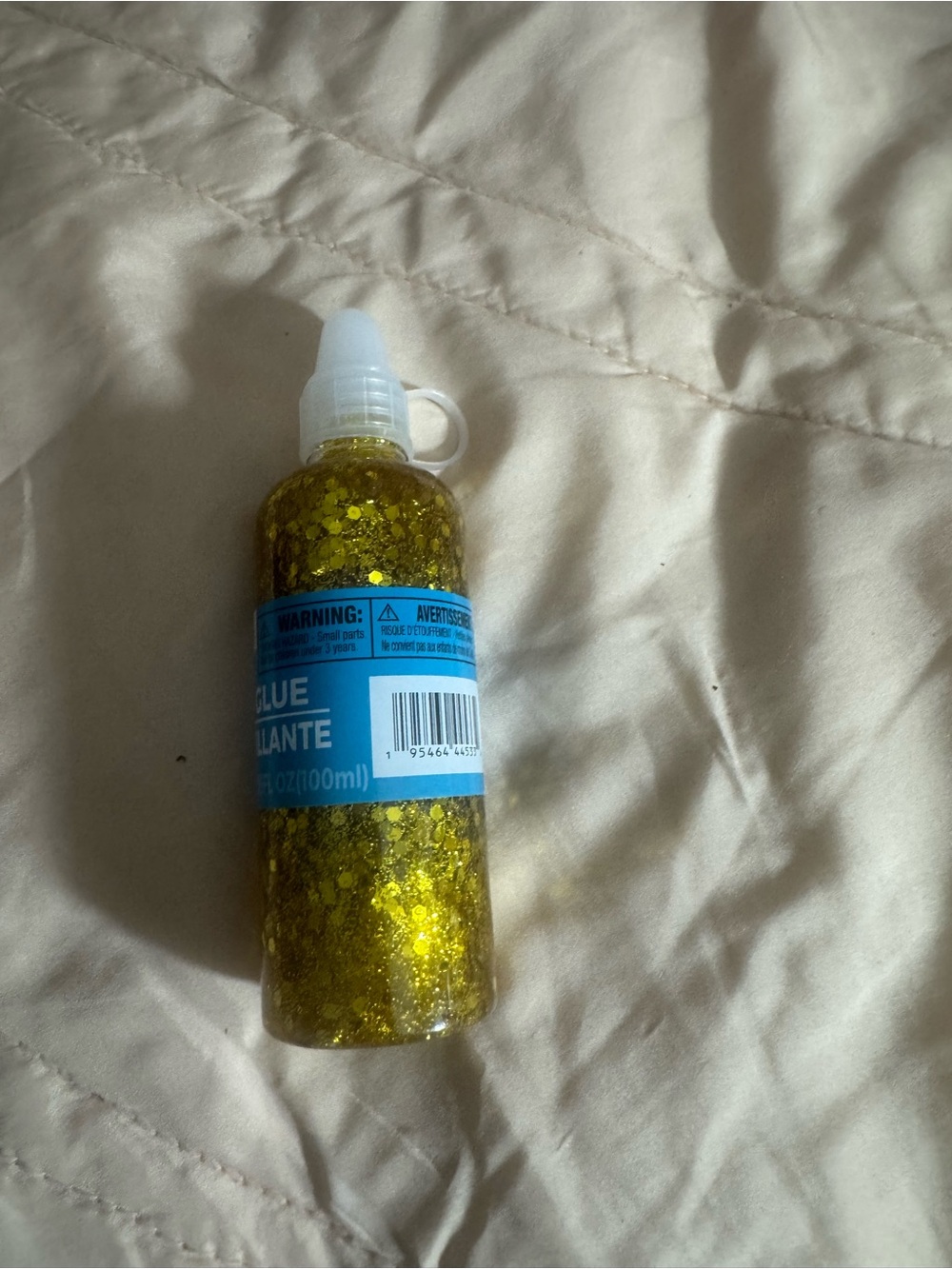 Kids Glitter Glue - Gold Glitter Bottle